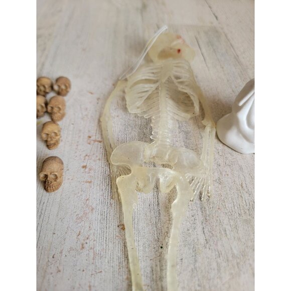 Halloween ghost skeleton skull home decor set figure hanging - Picture 4 of 11